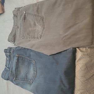 Lot of 2 Seven for all mankind jeans size 38×34